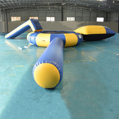 Commercial Grade Inflatable Water Trampoline Combo and Blob For Fun