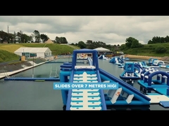 Parque Aquático Inflável Bouncia Inflatables Outdoor Water Playground