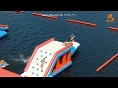 Parque Aquático Inflável com Capacidade para 165 Pessoas, Cor Personalizada, Certificado TUV