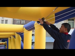 O mundo que flutua primeiramente Zipline fabricado por Bouncia. Você gostaria de uma tentativa para seu parque?