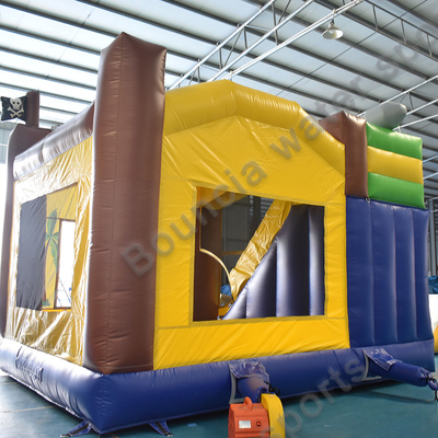 0.55mm PVC Tarpaulin Inflatable Indoor Castle