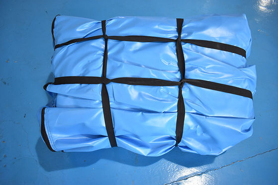 Kids Floating Inflatable Water Park / Inflatable Aqua Splash Park For Shallow Area