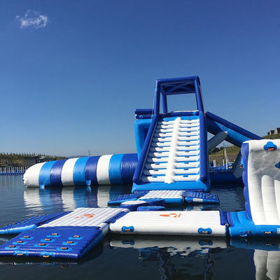 Torre de água inflável gigante com gota para o parque do Aqua
